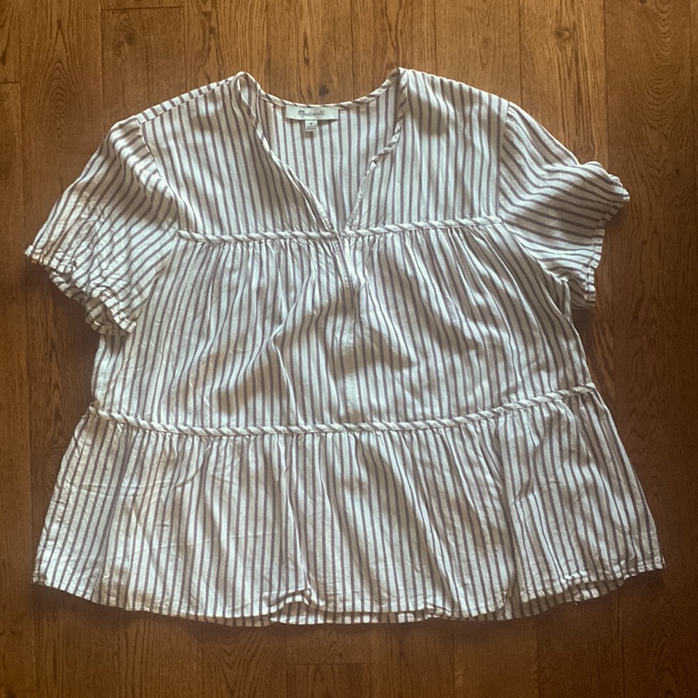 Madewell striped top
